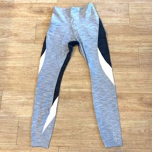 Lorna Jane color block full length leggings. Small